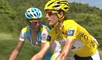 Andy Schleck whrend der elften Etappe der Tour de France 2010